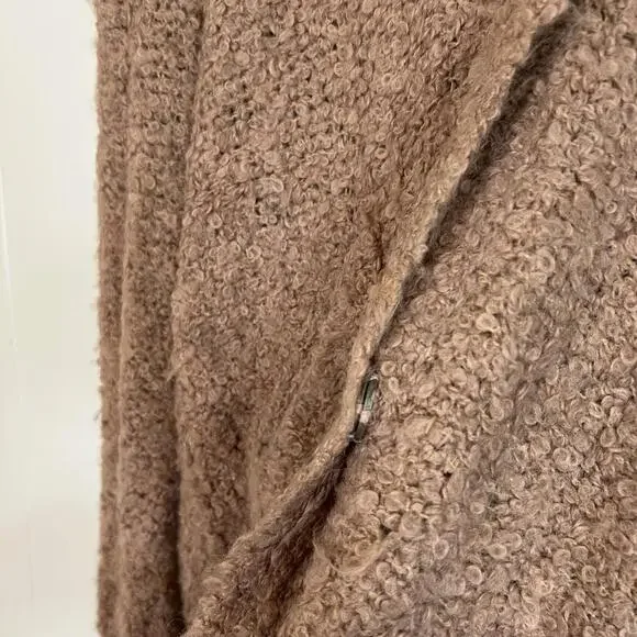 Free People Pink Long Sleeve Button Up Oversized Cardigan Sweater Women's XS - Picture 3 of 6